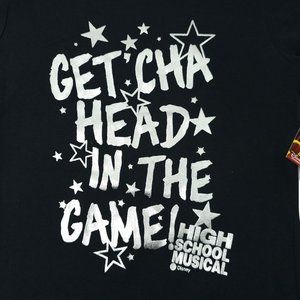 Disney High School Musical T Shirt Girls M Top NEW Deadstock Early 2000s Retro